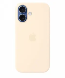 Apple iPhone 17 Silicone Case with MagSafe – Vanilla
