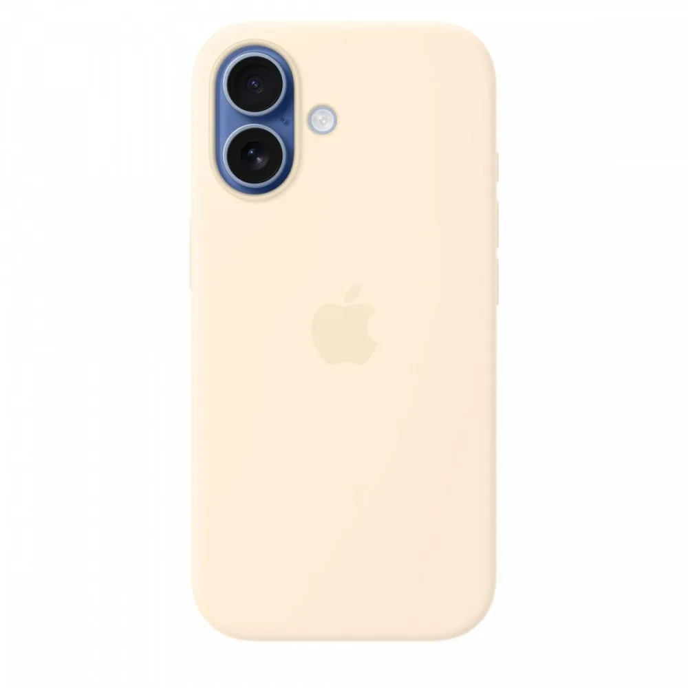 Apple iPhone 17 Silicone Case with MagSafe - Vanilla - Image 4
