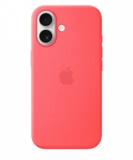 Apple iPhone 17 Silicone Case with MagSafe - Bright Guava