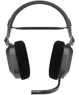 Alternative view of Геймърски слушалки CORSAIR HS80 RGB Wireless Headset, Carbon - EU
