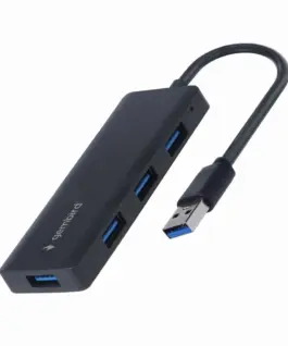 Gembird HUB USB черен 4 ports USB 3.2 (Gen1)
