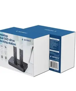 Gembird Docking station USB-C 2xSSD M.2 NVME
