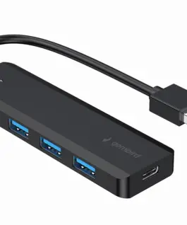 Gembird HUB USB черен 4xUSB 3.1 power option