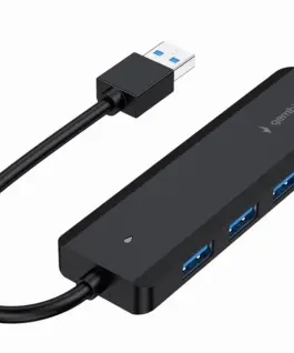 Gembird HUB USB черен 4xUSB 3.1 power option