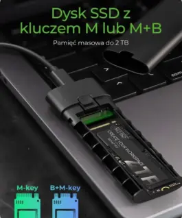 IcyBox IB-1806MT-CU31 NVMe Enclosure