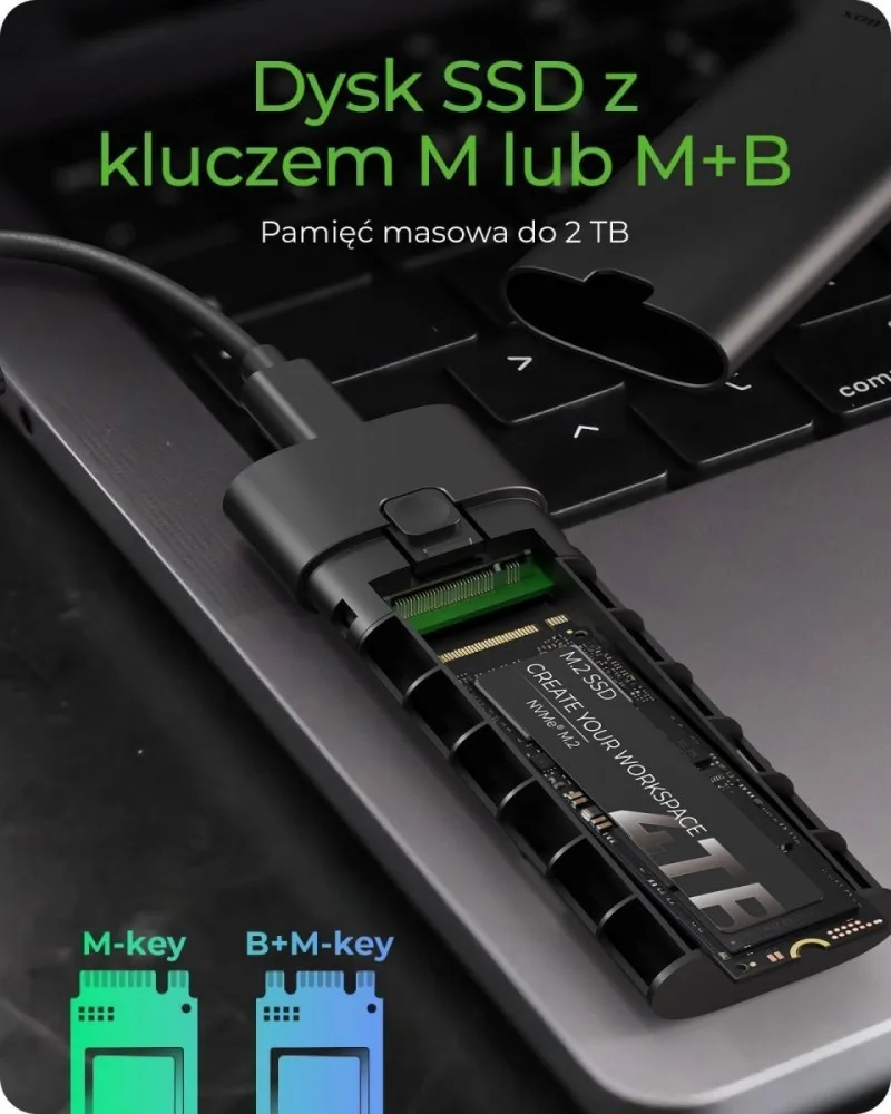 IcyBox IB-1806MT-CU31 NVMe Enclosure - Image 5