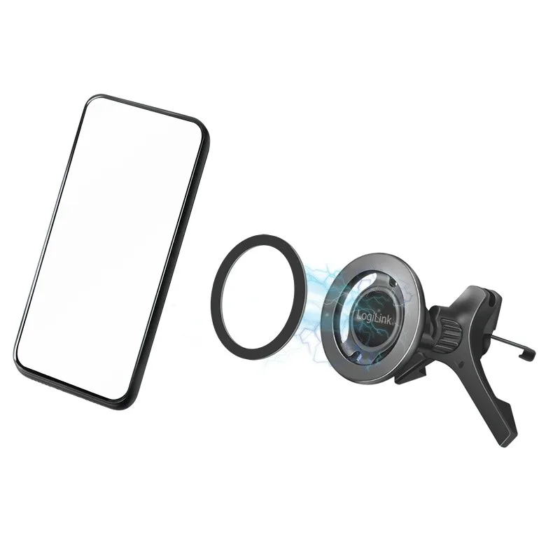 LogiLink Magnetic smartphone hold er for car air vent - Image 5