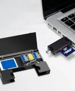 LogiLink USB3.2 Gen1 card reader for SD/microSD cards