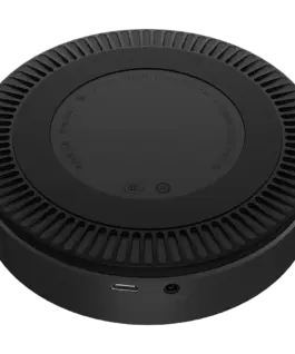 Alternative view of Система за бизнес комуникации Prestigio Solutions Video Conferencing Speakerphone Alpha: 5W, 6 mic, 5m (Radius), Wireless charging, Connection via USB Type-C, AUX or BT4.2+EDR