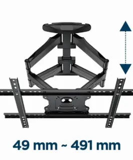 Gembird TV wall mount tilt/swivel 32inches-75inches 45kg