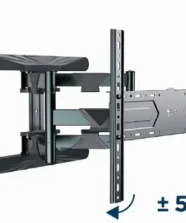 Gembird TV wall mount adj. 40-80 inches 50kg черен