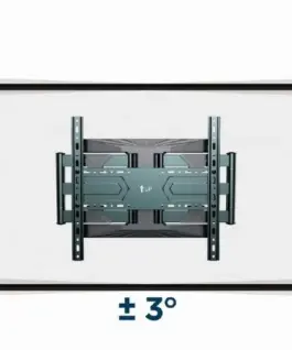 Gembird TV wall mount adj. 40-80 inches 50kg черен