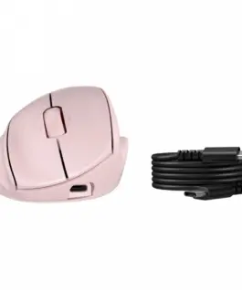 Alternative view of HyperX Ergonomic мишка 720M розов - BH7N4AA#ABB