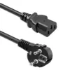 Qoltec Power кабел SCHUKO CEE angled plug IEC C13 1.8