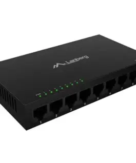 Lanberg Switch DSM1-1008 8×1Gb/s – Unmanaged Gigabit Ethernet Desktop