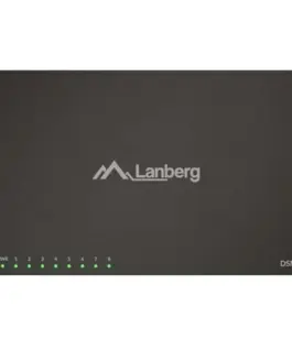 Lanberg Switch DSM1-1008 8×1Gb/s – Unmanaged Gigabit Ethernet Desktop