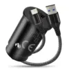 everActive зарядно за кола CC-15QC QC3 .0 18 1XUSB + cabel