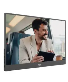 AOC Monitor 16T20E2 15.6 inches IPS Mini HDMI USB-C Speakers