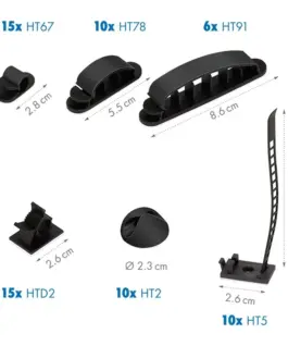 LogiLink кабел organizerкомплект in box