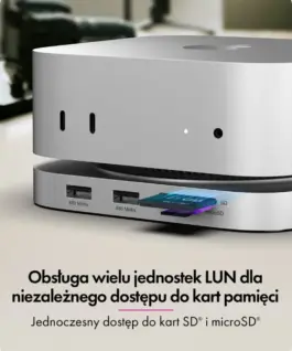 IcyBox ICY BOX IB-DK100 Mac Mini M4 Docking 7in