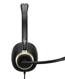 POLY Headphone Mission 825 Stereo Leatherette C01FCAA#AC