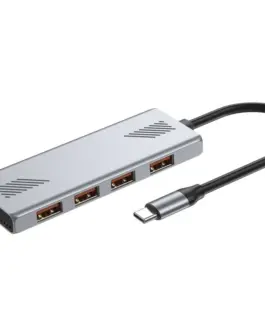 Gembird HUB USB3.2 Gen2 typ C 4xUSB-A