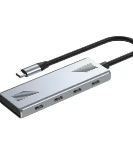 Gembird HUB USB3.2 Gen2 typ C 4xUSB-C