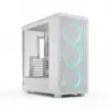 Fractal Design кутия за компютър Epoch XL бял TG RGB Light tint