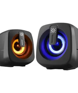 Defender PC speakers J1 2.0 6W L ED USB черен