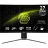 MSI Monitor MAG 27CQ6PF 27 inches LED/QHD/Curved/180Hz/черен