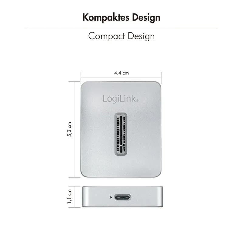 LogiLink Dockingstation 1port USB 3.2, M.2 NVMe - Image 3