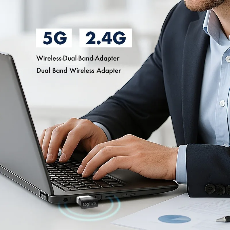 LogiLink Wireless USB WLAN адаптер, 11ac, 650 Mbit - Image 5
