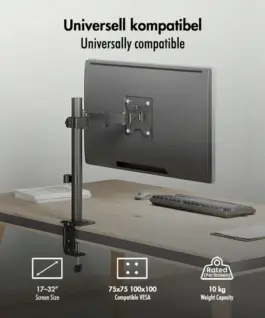 LogiLink Monitor mount 17-32 10 kg max