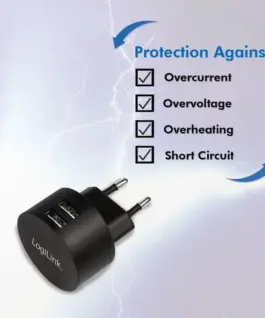 LogiLink Dual USB socket адаптер