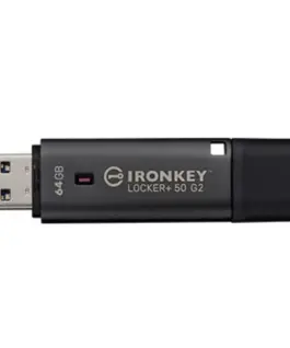 Kingston Pendrive 64GB IronKey Locker+50 G2 AES-256 FIPS 197