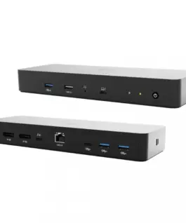i-tec Docking station Thunderbolt 4 Intelligent Dual Display Power Delivery 90W 2x DP Video TB AUDIO LAN USB-A 10Gbps USB-C 10 Gbps Kensington