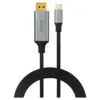 Savio кабел CL-208 USB-C-DP 1.2 2m SAVIO