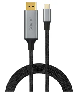 Savio кабел CL-208 USB-C-DP 1.2 2m SAVIO