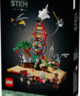 Alternative view of LEGO Blocks Ideas 21355 The Evolution of STEM