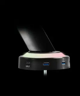 Alternative view of LogiLink Monitor mount, 17-32 inches, gaming, gas spring