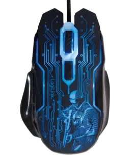 LogiLink USB Gaming Mouse 2400 dpi черен
