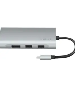 LogiLink USB3.2 docking station USB-C 8-port PD
