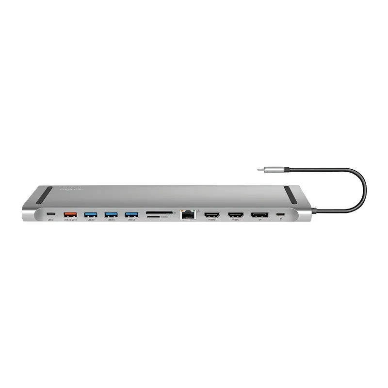 LogiLink USB3.2 docking station USB-C 12 port PD