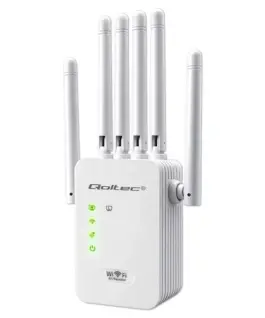 Qoltec WiFi signal booster Repeater Access Point