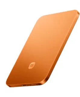 XIAOMI външна батерия UltraThin Magnetic 5000 15W оранжев