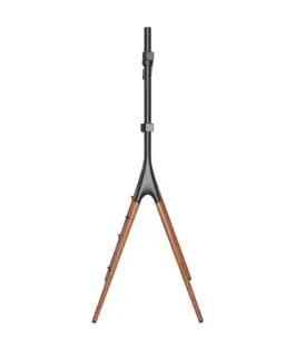 LogiLink TV stand 49-70 inches with walnut wooden legs