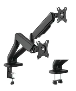 Alternative view of LogiLink Dual монитор mount 17-32 inches, up to 9kg max per arm