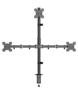 LogiLink Monitor mount triple 17- 27 inches; 10kg per arm max
