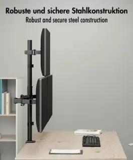 LogiLink Monitor mount triple 17- 27 inches