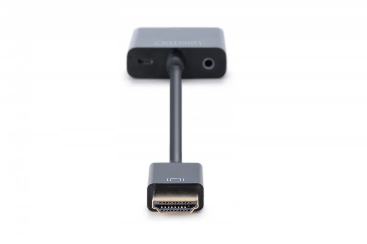 Digitus адаптер audio-video HDMI Type A VGA, FHD, with 3.5mm audio MiniJack - Image 4